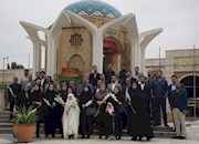 در ساعات اولیه ثبت نام و پس از تجدید میثاق با شهدا:  روح الله نصرتی برای انتخابات شورای اسلامی شهر بوشهر ثبت نام کرد