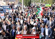   تصاویر راهپیمایی مردم وحدتیه در 22 بهمن ماه