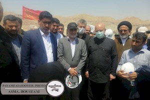 رئیس مجلس شورای اسلامی از سد دالکی بازدید کرد/درخواست های فرماندار دشتستان از قالیباف