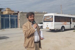آئین کلنگ زنی همزمان 14 پروژه عمرانی شهرداری برازجان آغاز شد+تصاویر
