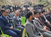 مدیرعامل آب منطقه ای استان؛  بند محور ۱۰ شبانکاره جهت جلوگیری از سیلاب اجرایی شد