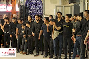 گزارش تصویری/ عزاداری شب سوم محرم در مسجد فردوس برازجان