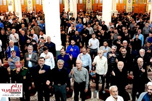 گزارش تصویری/ برازجانی ها در سوگ شهید جمهور