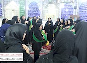   گزارش تصویری/ عزاداری بانوان هیئت امام سجاد«ع» و تعزیه خوانی خیمه خورشید در برازجان