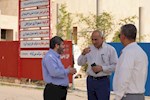 معاون استاندار بوشهر از روند پیشرفت سالن شهید سلیمانی برازجان بازدید کرد+ تصاویر