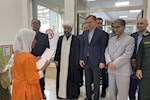 استاندار بوشهر به جزیره خارگ سفر کرد