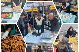 برپایی موکب خادمیاران شهرستان دشتی در مشهد مقدس