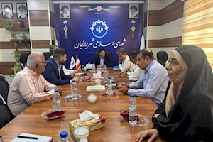 با حضور اعضای شورا و رئیس اداره طرح های توسعه و نوسازی شهری؛ روند طرح تفصیلی شهر برازجان بررسی شد