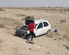 ۳ مصدوم بر اثر واژگونی خودرو در تنگستان