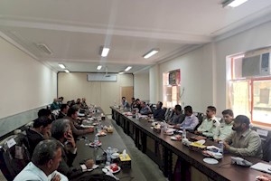 بخشدار بوشکان  در جلسه شورای اداری؛ شفافیت، هم‌افزایی و خدمت صادقانه رمز موفقیت مسیر توسعه این بخش است