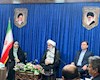 گزارش تصویری از دیدار وزیر راه و شهرسازی با آیت الله صفایی بوشهری نماینده ولی فقیه و امام جمعه استان بوشهر