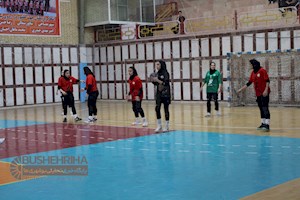 گزارش تصویری/ رقابت فشرده روز دوم لیگ یک هندبال بانوان در برازجان