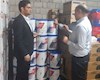 کشف انبار احتکار روغن موتور در دشتی