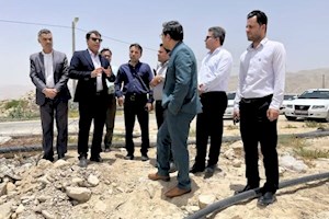 خطر انسداد مسیر سیلاب در آبدان؛ پای دادستان به رودخانه «دلوار» باز شد