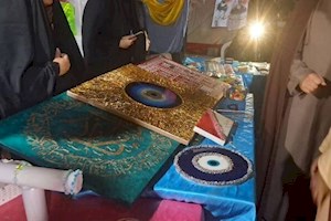 نمایشگاه صنایع دستی و غذایی در آبدان برگزار شد