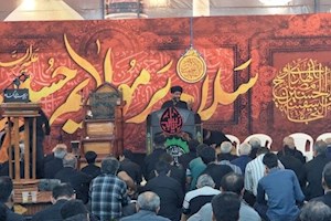 گناوه در سوگ علمدار کربلا؛ برپایی آئین‌های تاسوعای حسینی
