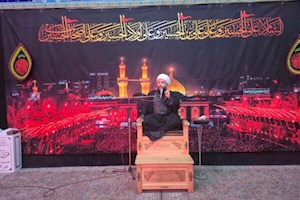 اقامه باشکوه عزای عاشورا در آب‌پخش