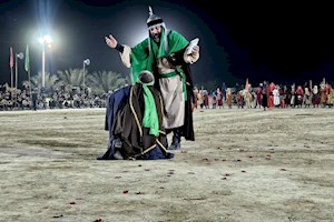 گزارش تصویری/ قاب‌هایی از تعزیه باشکوه عاشورا در نظرآقا