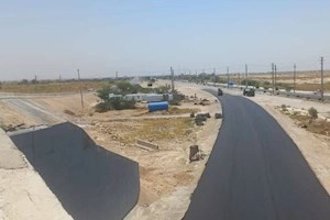 عارف زاده: تقاطع ورودی گناوه ۹۹ درصد پیشرفت فیزیکی دارد