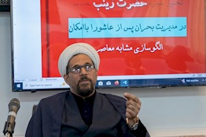 حجت الاسلام محمدی: سیره حضرت زینب الگویی ماندگار در مدیریت بحران است