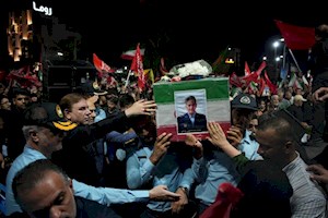 پیکر مطهر شهید علیرضا معینی در بوشهر تشییع شد