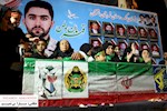 گزارش تصویری/استقبال باشکوه دشتستانی ها از پیکر شهید دهقانی