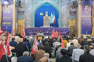 امام جمعه بوشهر: امروز زمان مقاومت و ایستادگی در برابر دشمنان است