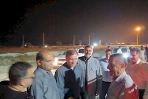 معاون اجرایی رئیس‌جمهور و وزیر نیرو وارد استان بوشهر شدند