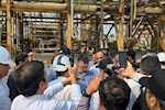 معاون رئیس جمهور از پارس جنوبی بازدید کرد