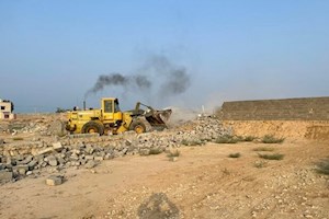 ۲۷ مورد ساخت‌وساز غیرمجاز در دشتستان تخریب شد