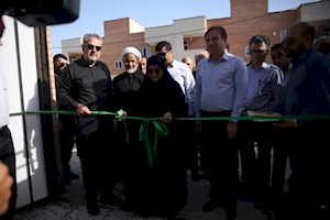 طرح نهضت ملی مسکن برازجان با حضور وزیر راه و شهرسازی افتتاح شد