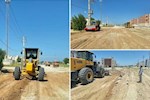 زیرسازی گذر ارتباطی شهرک نیایش به مسکن مهر بوشهر آغاز شد