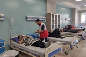 خدمت رسانی درمانگاه هلال‌احمر بوشهر در شهرکربلا به بیش از ۲۷ هزار نفر