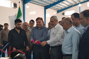 افتتاح کارخانه تولید نخ در بوشهر با حضور وزیر اقتصاد