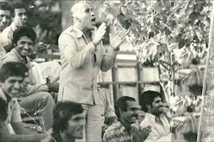 زنده یاد دلو درویشی و جمعی از فوتبال دوستان بوشهری