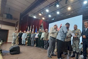 تجلیل از پیشکسوتان جهاد و مقاومت در استان بوشهر