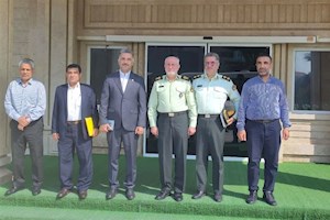 افزایش تعامل میان شیلات و فرماندهی انتظامی بوشهر درصیانت از منابع آبزی