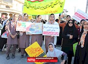   حضور پرشور مردم برازجان در راهپیمایی 41 سالگی پیروزی انقلاب+ تصاویر اختصاصی