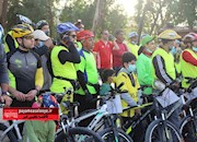   همایش بزرگ دوچرخه سواری در برازجان برگزار شد + تصاویر