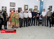   نمایشگاه نقاشی، خط فروغ در برازجان افتتاح شد+  تصاویر