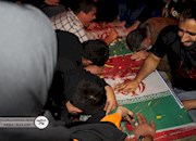   گزارش تصویری/وداع با پیکر مطهر شهید گمنام در مسجد انقلاب