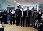   سرپرست فرمانداری دشتستان با پرستاران بیمارستان شهید گنجی و مهر برازجان دیدار کرد+ تصاویر 