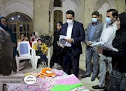   سرپرست فرماندار دشتستان از شرکت کنندگان در نمایشگاه صنایع دستی تقدیر کرد
