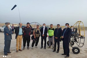 سرپرست فرمانداری با ورزشکاران پاراموتورهای دشتستان دیدار کرد+ تصاویر