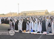   نماز عید سعید فطر در برازجان اقامه شد+ تصاویر اختصاصی